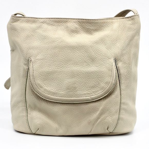 Stone Mountain Cream Pebbled Leather - Picture 2 of 6